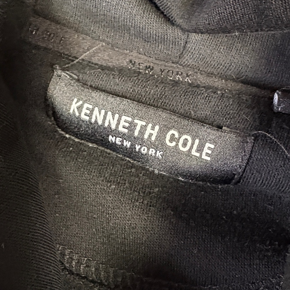 Kenneth Cole New York Black Pullover Hoodie – Size Medium - Picture 3 of 7